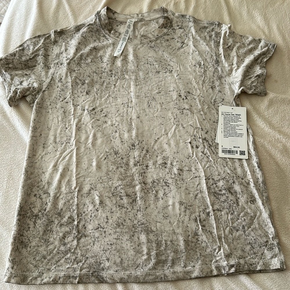 Lululemon all yours tee *wash NWT